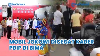Download lagu 🔴 Mobil Jokowi Dicegat Kader PDIP di Bima, Nekat Terobos Pengawalan Paspampres dan Polisi mp3