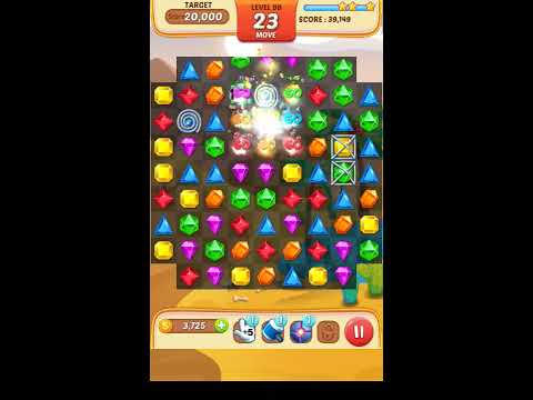 Jewel Match King Level 98 - Walkthrough ( No Booster )
