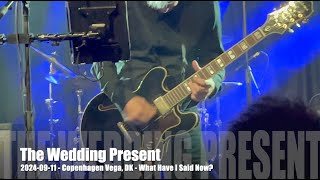 The Wedding Present  - What have I Said Now? - 2024-09-11 - Copenhagen Vega, DK