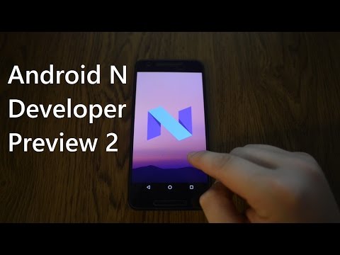 Google Nexus 6P Android N developer preview 2