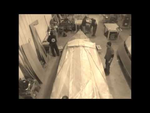 Vacuum bagging bottom planking