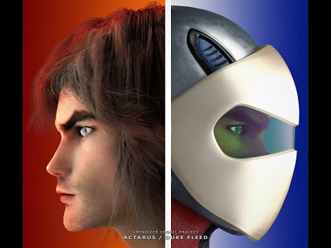 Actarus Classic 3D Promo Test - Grendizer Sequel Project, Ufo Robot Goldrake, Go Nagai, Duke Fleed