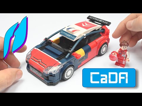 New Arrival - CaDA Bricks Citroen C4 WRC C55033W (Unboxing/Review) #buildingblocks #cada #ruf #toys