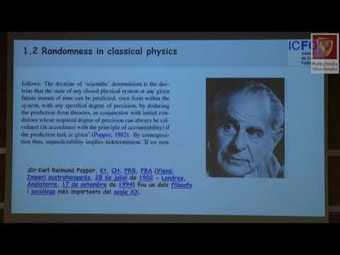 Maciej Lewenstein - Randomness in quantum mechanics: Philosophy, physics and technology