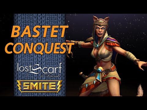 ScarfPlays Smite 471 - Destroying Double Jungle - Bastet Conquest