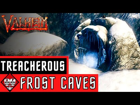 Valheim | Exploring the NEW Frost Caves | TEST BRANCH Walkthrough | Gameplay