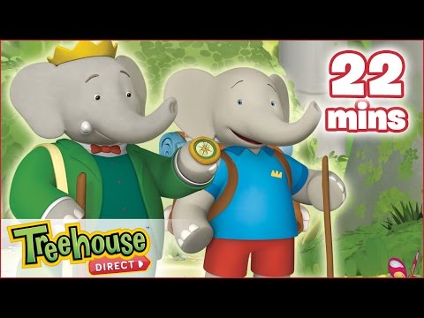 Babar and the Adventures of Badou: Tunnels O’ Fun / Old Tusks - Ep.28 | Cartoons for Children