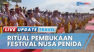 Pembukaan Festival Nusa Penida 2023 di Desa Batununggul, Diiringi Penampilan Ribuan Penari Pendet