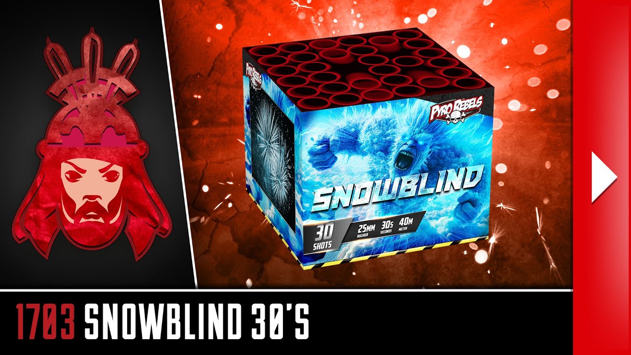 1703 Snowblind 500G - Geisha - Vuurwerkmania - (OFFICIAL VIDEO)