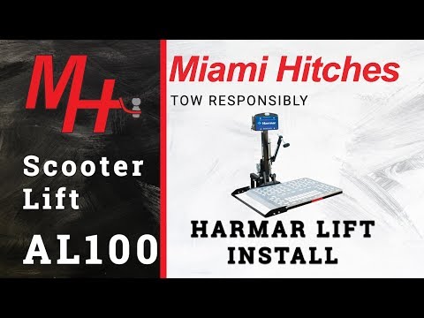Harmar Lift Install: AL100 Scooter Lift w/ Swing-Away AL105L