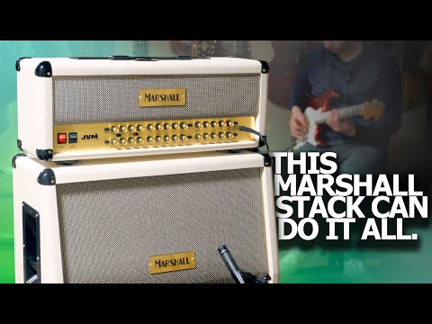 A Marshall STACK For Your HOME? | Marshall Design Store Levant JVM410H 100W + 4x12 Cab