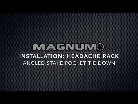 Magnum: Installation - Headache Rack - Angled Stake Pocket