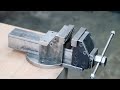 How To Make A Bench Vise DIY Metal Bench Vise Without Welding