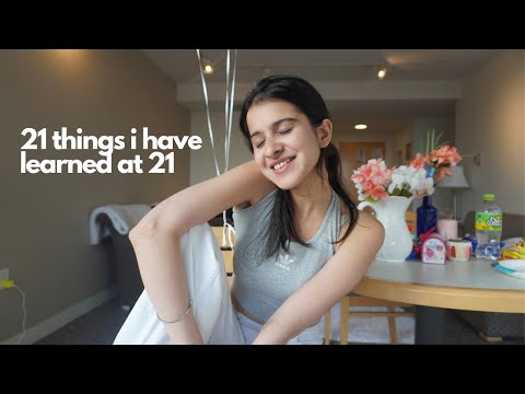 21 things I learned at 21