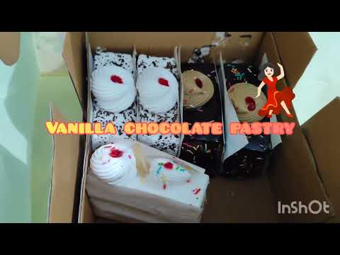 Fresh pastries 🍰🍰 | Chocolate,vanilla flavour