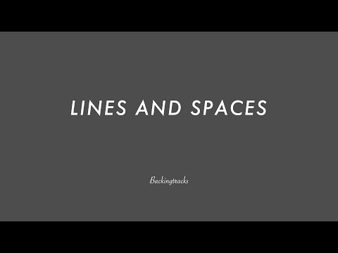 Lines And Spaces chord progression - Jazz Backing Track Play Along The Real Book