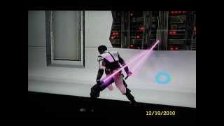 preview picture of video 'Star Wars: The Force Unleashed II; lightsaber color crystals (Wii)'