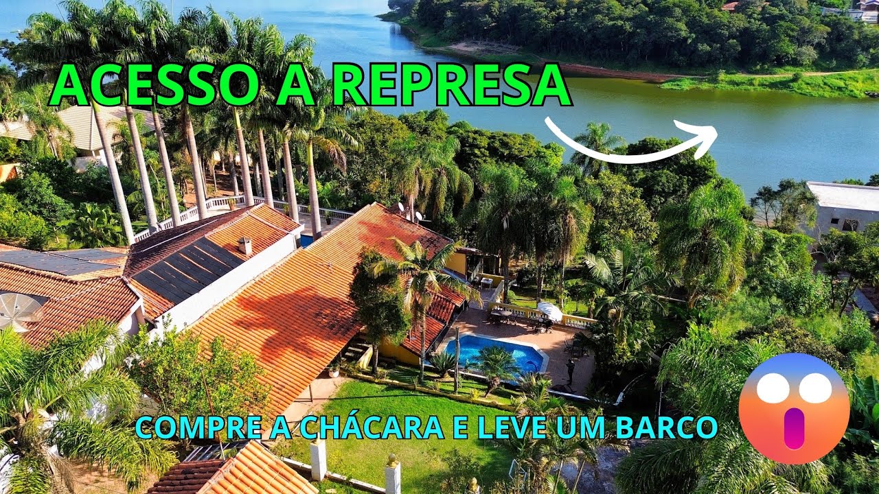 Chácara a venda (PORTEIRA FECHADA) vai junto a embarcação, acesso a represa, cidade de Mairinque Sp