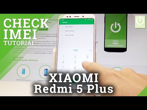 How to Check IMEI in XIAOMI Redmi 5 Plus - IMEI Info
