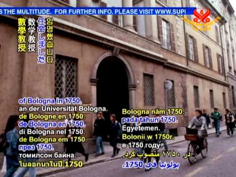 TODAY IN HISTORY - Italian mathematician, Maria Gaetana Agnesi Remembered - 09 Jan 2011