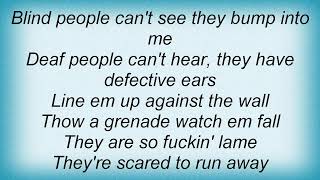 Fang - Destroy The Handicapped Lyrics