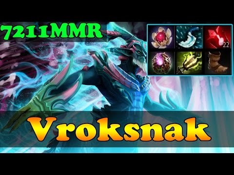 Dota 2 - Vroksnak 7000 MMR Plays Leshrac Vol 2 - Ranked Match Gameplay!