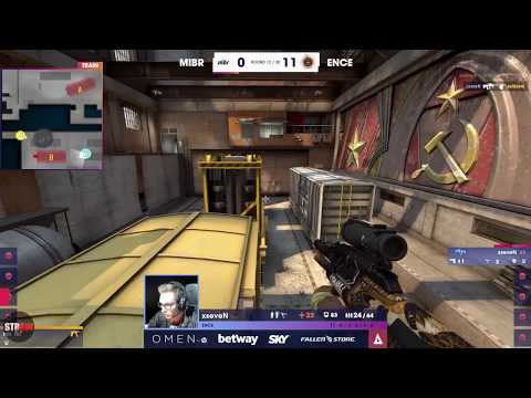 MIBR vs ENCE Highlights BLAST Pro Series São Paulo 2019 * Train