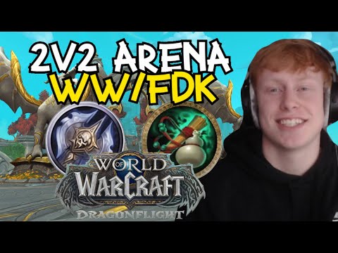 WW Monk and FDK is INSANE in Dragonflight 2v2 Arena