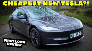 FIRST DRIVE of the NEW entry level 2026 TESLA MODEL 3 RWD