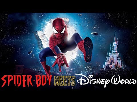 Spider-Boy Meets DisneyWorld