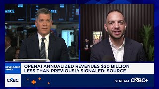 Big Technology's Kantrowitz on OpenAI revenue report: Some sloppiness on company's part