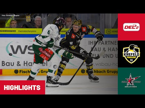 DEL2: Krefeld Pinguine vs. Starbulls Rosenheim | Highlights - Matchday 5
