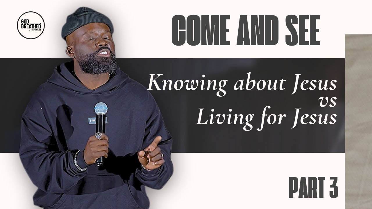 You Must Be Born Again | Come and See (Week 3) — sermon by Pastor Pierre Aristil at God-Breathed Church