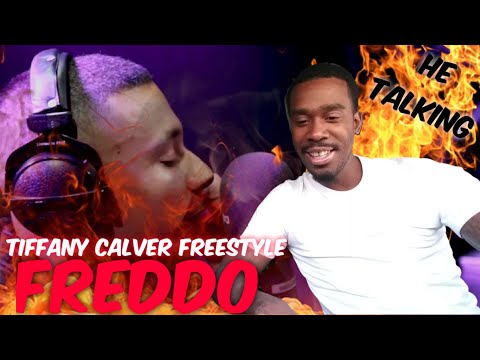 AMERICAN REACTS TO UK RAPPERS Freddo - Tiffany Calver Freestyle