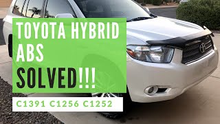 TOYOTA/Lexus Hybrid ABS-VSC FIXED!!!