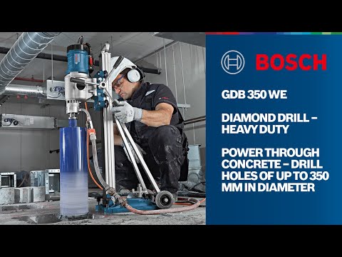 Bosch gcr 350 professional diamond drill stand