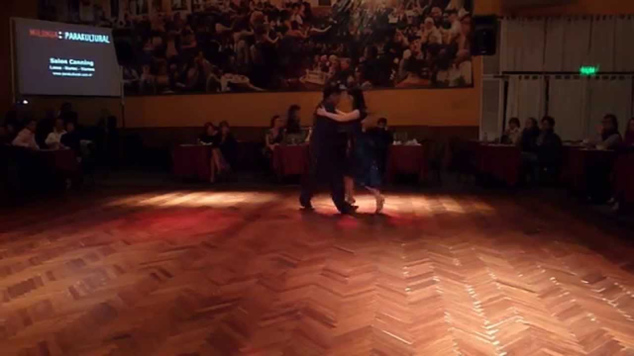 Julieta Qüesta y Rauli Choque "Recién" Salon Canning sep 2014