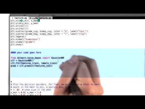 GaussianNB Deployment on Terrain Data Intro to Machine Learning