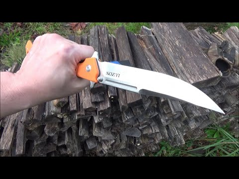 Cold Steel Luzon Folding Knife ($40) Bottle Sacrifice - A Lot of Knife For The Price
