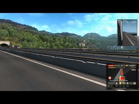 Euro Truck Simulator 2 - Genova to Livorno on Volvo Truck