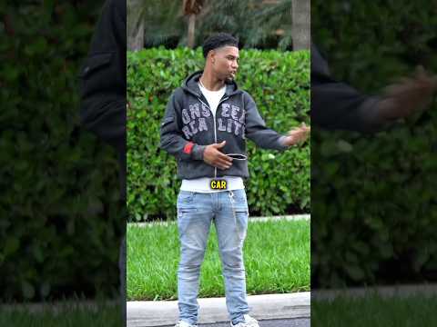 GOLD DIGGER SAW THE CAR 😈 THEN THIS HAPPENED!!! #ticodior #golddigger #shorts