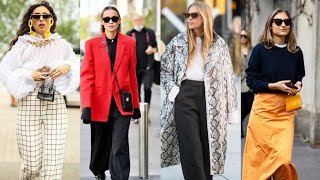 Download the video "100+ More best Street Style Looks from Milan Fashion Week 2025"