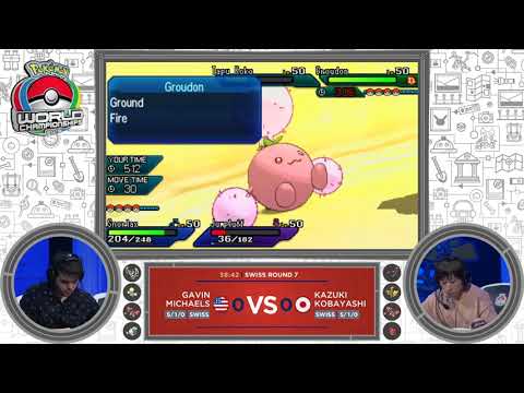 2019 Pokemon World Championships VGC Masters Day 1 - Gavin Michaels vs Kazuki Kobayashi - Swiss R7