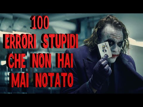 100 ERRORI di "Il Cavaliere Oscuro" è TUTTO SBAGLIATO(Joker) 😳😳