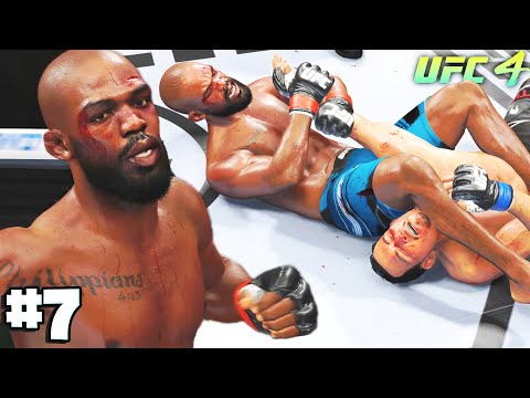 UFC 4 Career Mode #7: Jon Jones Fights The Heavyweight Demian Maia