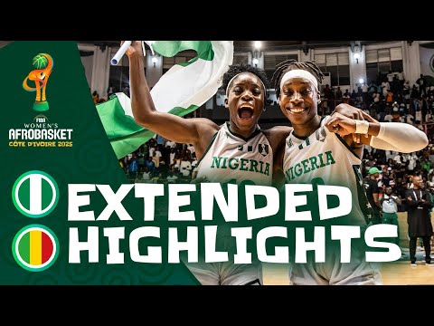 Nigeria 🇳🇬 vs Mali 🇲🇱 | Extended Highlights | #AfroBasketWomen 2025