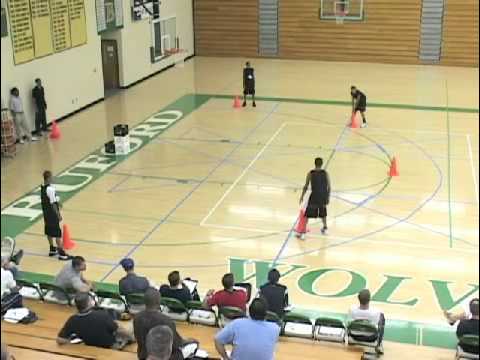 Cone and Tennis Ball Drill to Teach Circle Movement