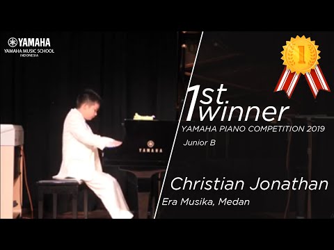 1st Winner Junior B Yamaha Piano Competition 2019 - Christian Jonathan - Era Musika, Medan