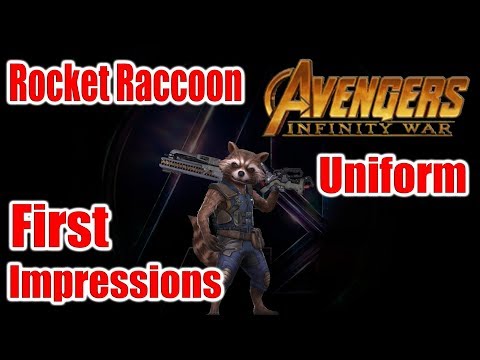 Rocket Raccoon Infinity War Uniform Impressions (MFF)
