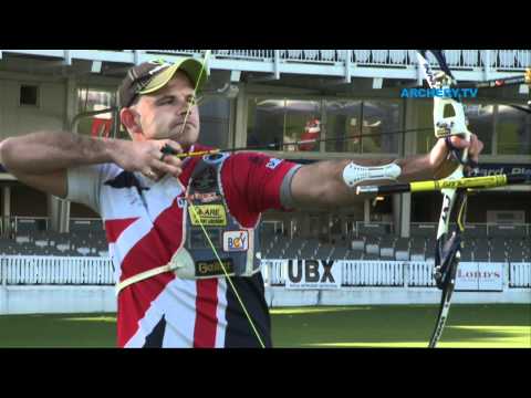 Jean-Charles Valladont v Alan Wills – recurve men’s 1st round | London 2012 Olympic Test Event